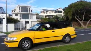 2000 SAAB 9-3 Convertible top closed