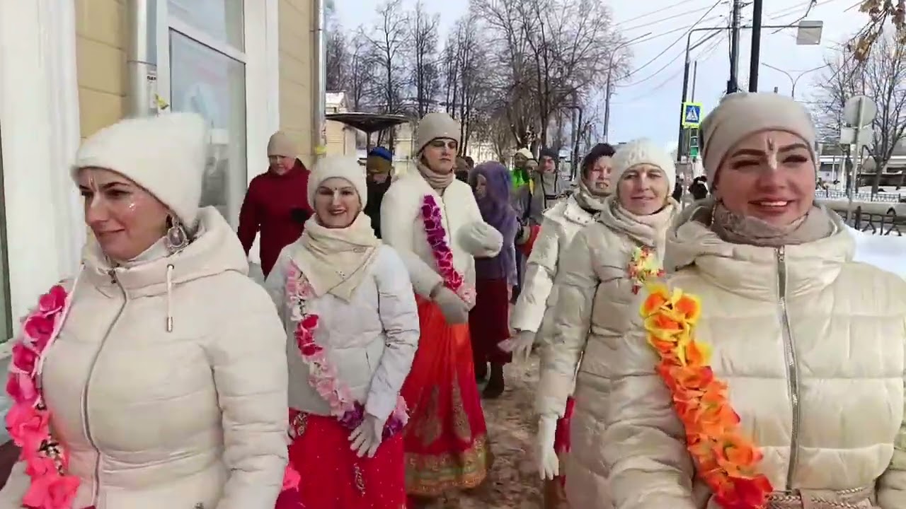 Харинама Юга Дхарма в Подольске 11.02.2024 / Harinama Yuga Dharma in Podolsk 02.11.2024