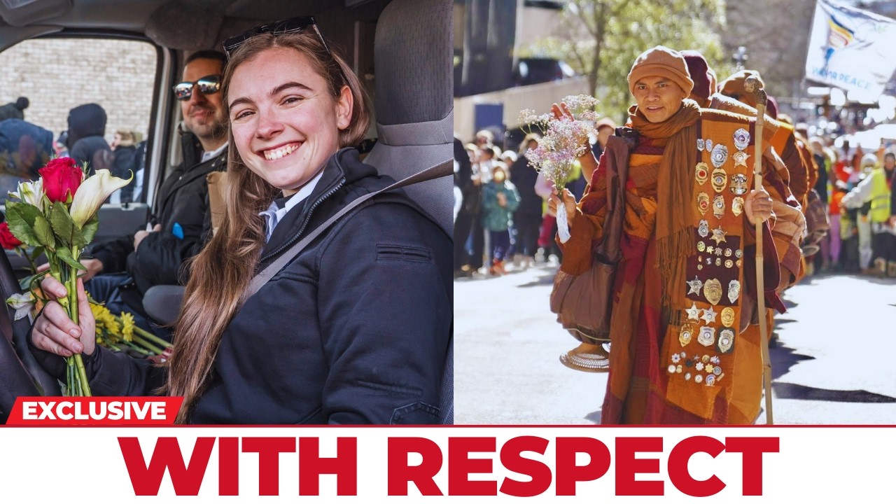 С уважением — Как эти буддийские монахи пересекают Америку пешком