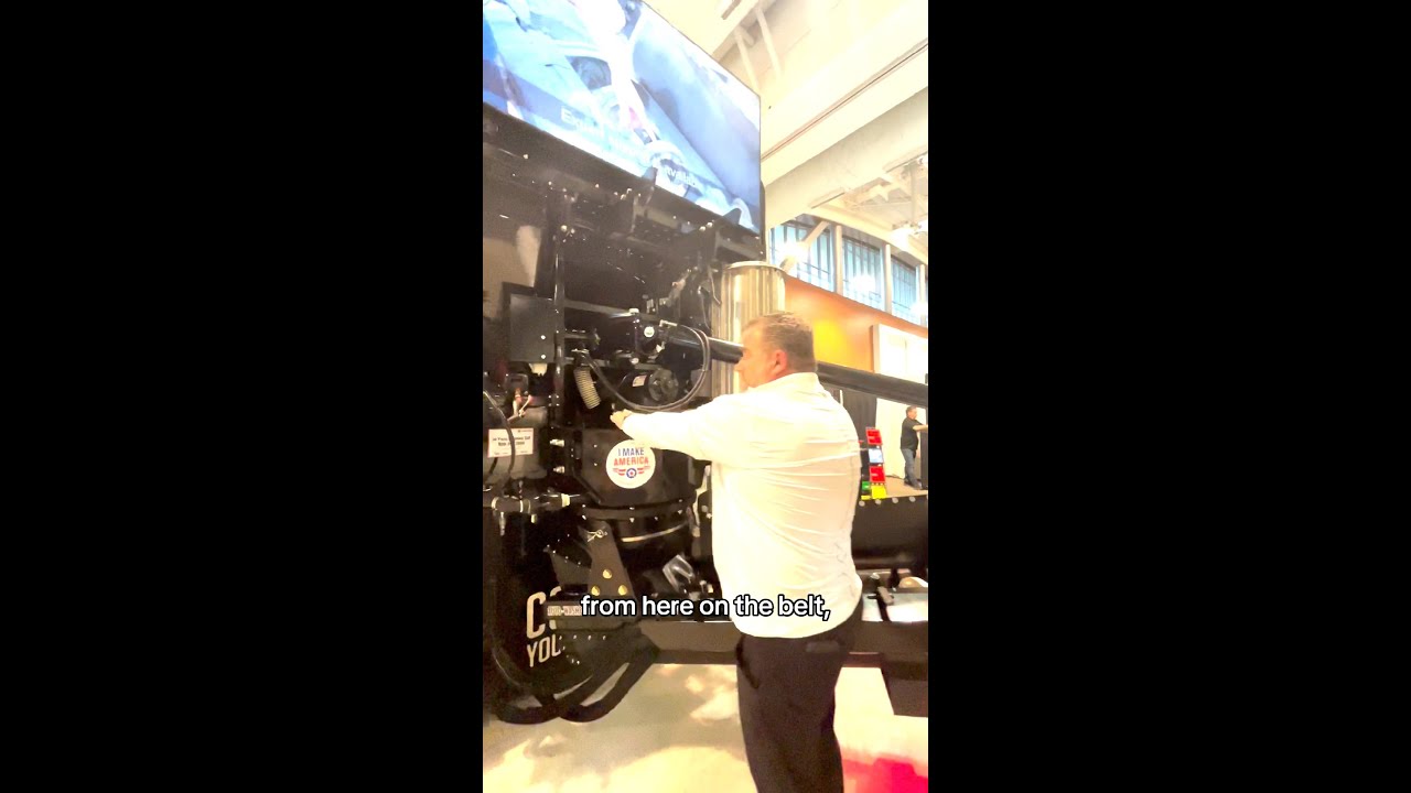 Cemen Tech’s C60 Volumetric Concrete Mixer, as seen at World of Asphalt 2024