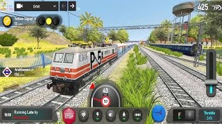 🚉 BHARAT RAILWAY 😱 DELHI to MUMBAI EXPRESS 🚊 | Indian train driving 3d