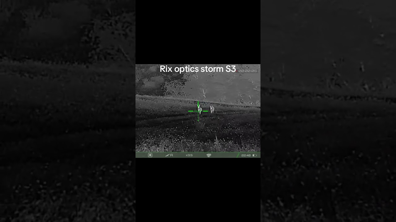 Rix optics storm S3 putting in work! 
