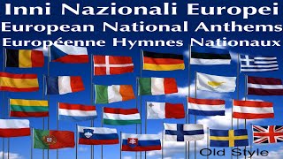 Old Band - Inni Nazionali Europei European National Anthems Européenne Hymnes Nationaux