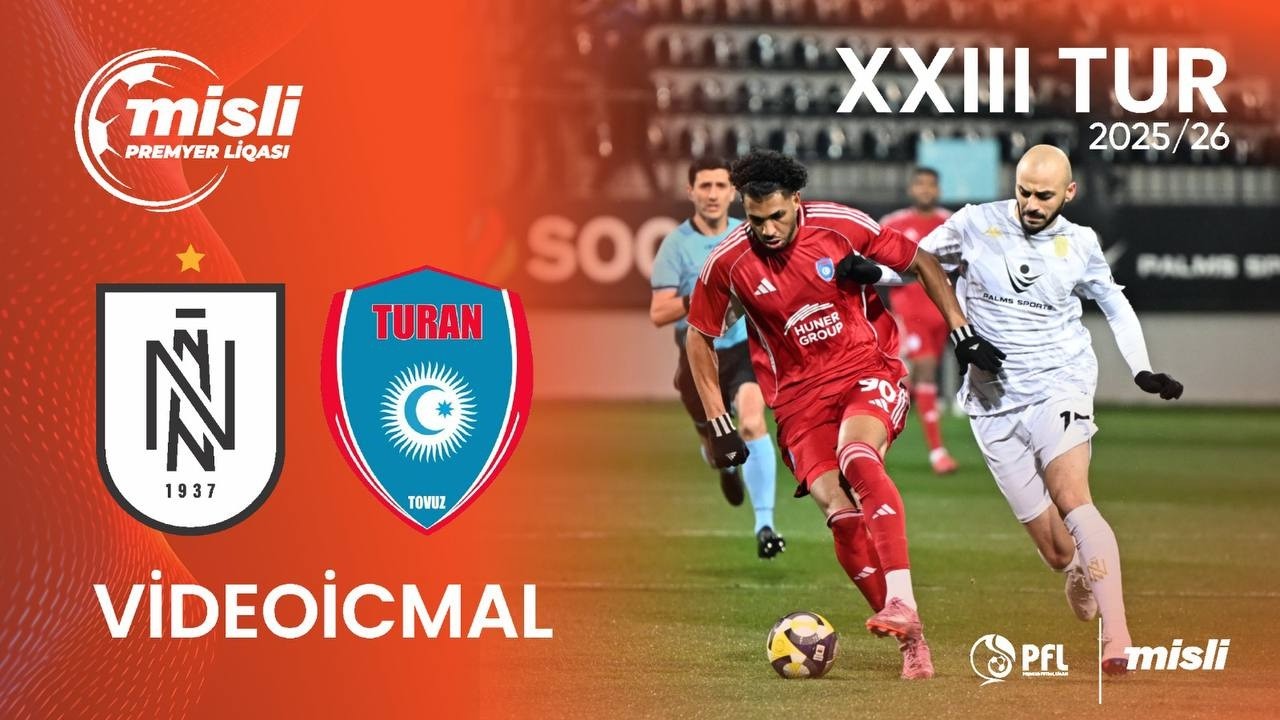 Misli Premyer Liqası 2025/2026 XXIII tur “Neftçi” 0–1 “Turan Tovuz”