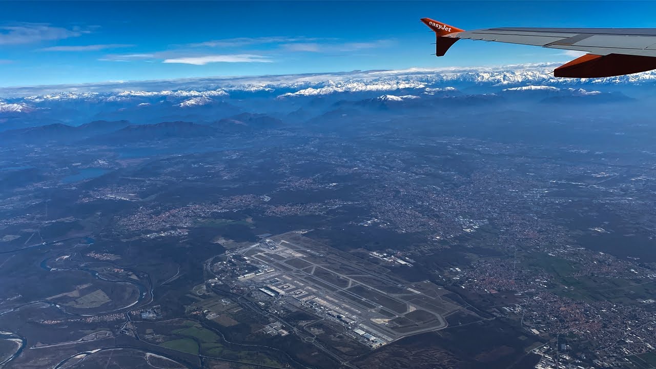 Decollo da Milano Malpensa LIMC MXP - Easyjet U2 Airbus A320 - Takeoff from Milano Malpensa