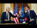 In His Meeting With French President Macron, President Biden says The U.S. Was 'Clumsy' In Handling The Nuclear Submarine Deal