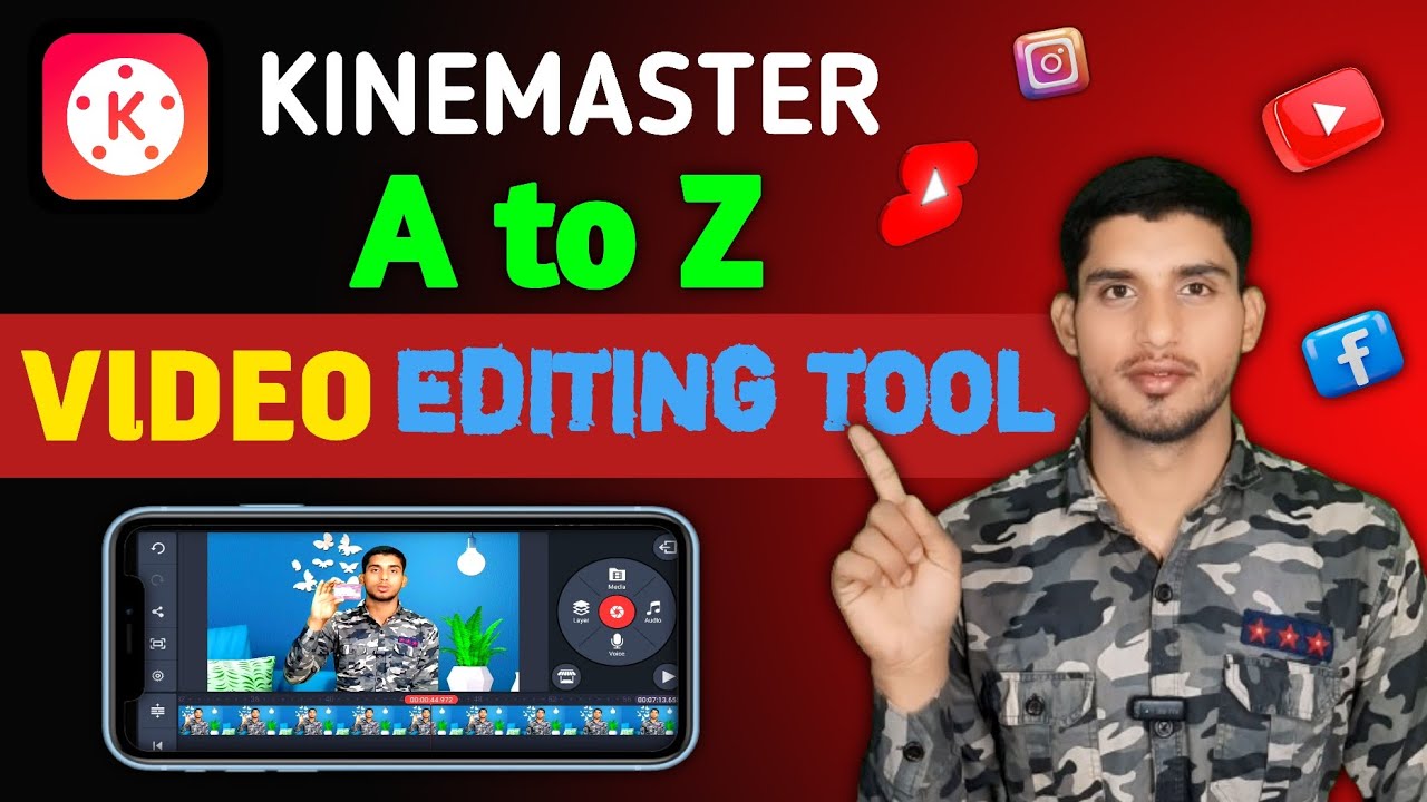 Kinemaster Video Editing All tutorial In Hindi | Youtube Video Edit ...