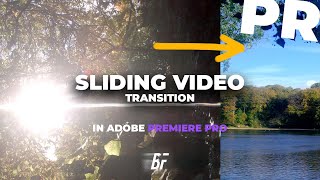 Sliding Video Transition In Adobe Premiere Pro 2 Minute Tutorial