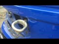 VW T5/T6 Towing eye front towbar /hook/ Barre de remorquage avant à œillet de remorquage/crochet