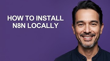 How to Install N8n Locally - KevinHowTo