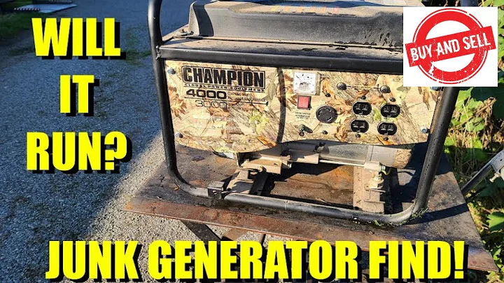 Generator Test: Will the Champion 4000W Camo Edition Run?