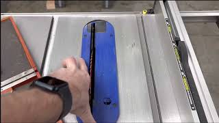 10 inch Kobalt Table Saw with Dado Stack