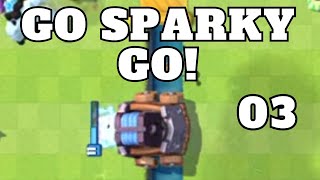 Go Sparky Go! : Clash Royale : Best Deck : Opponent flees during battle 🔥🎮