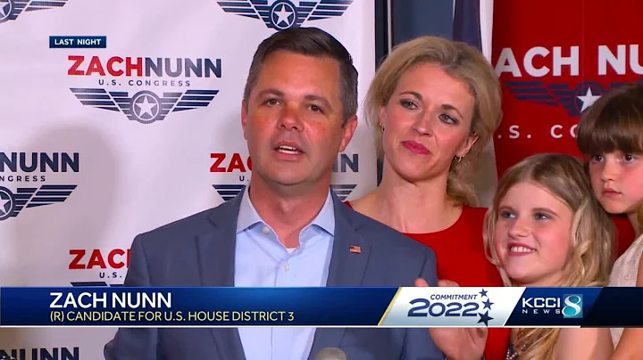 Zach Nunn will face incumbent Cindy Axne in race for Iowa's 3rd Congressional District