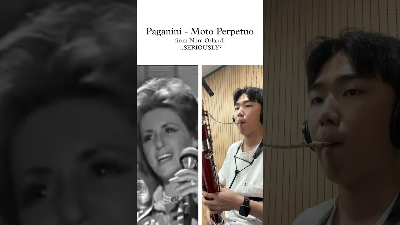 "Paganini - Moto Perpetuo" from Nora Orlandi...SERIOULY? 