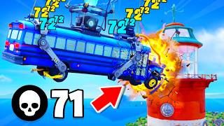 I Crashed The Battle Bus In Fortnite!