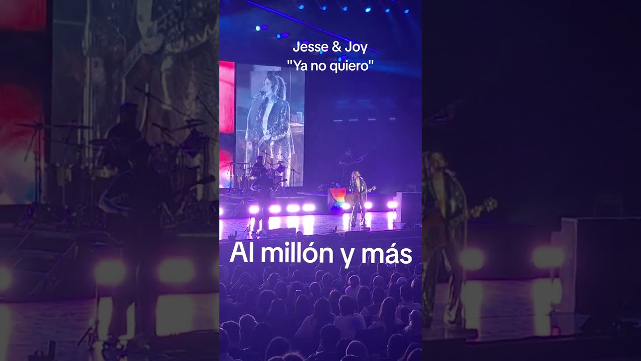 Jesse & Joy: Ya no quiero. 