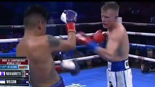 Emanuel Navarrete vs Liam Wilson full fight highlight ( TKO )