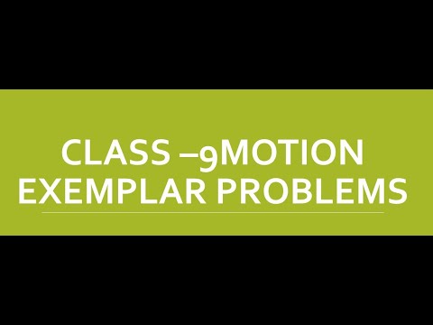 CLASS 9-MOTION -NCERT