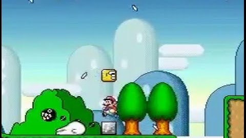 SMW Custom Level - Island and Sky 1