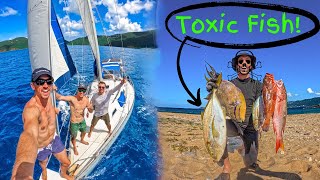 Sailing, Spearfishing, & Toxic Fish!!!!
