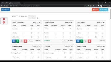Food Ordering System in PHP MySQL with Source Code - CodeAstro