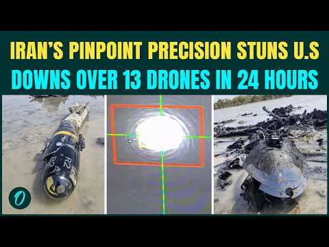 Iran’s Precision Drone STRIKES Stuns U.S; IRGC Downs Over 13 Drones; MQ-9 in TATTERS| STUNNING Video