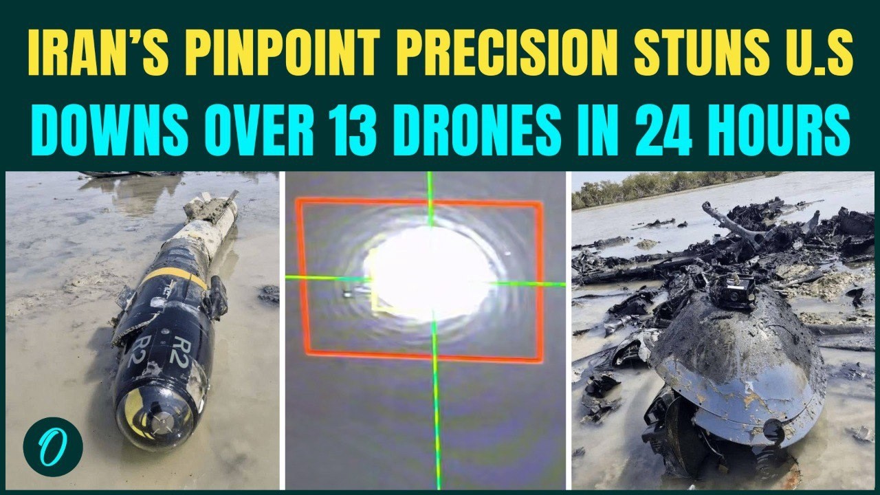 Iran’s Precision Drone STRIKES Stun U.S; IRGC Downs Over 13 Drones; MQ-9 in TATTERS| STUNNING Video