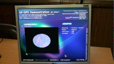 3D tile based rendering test with GP-GPU(1 core) FPGA verification system