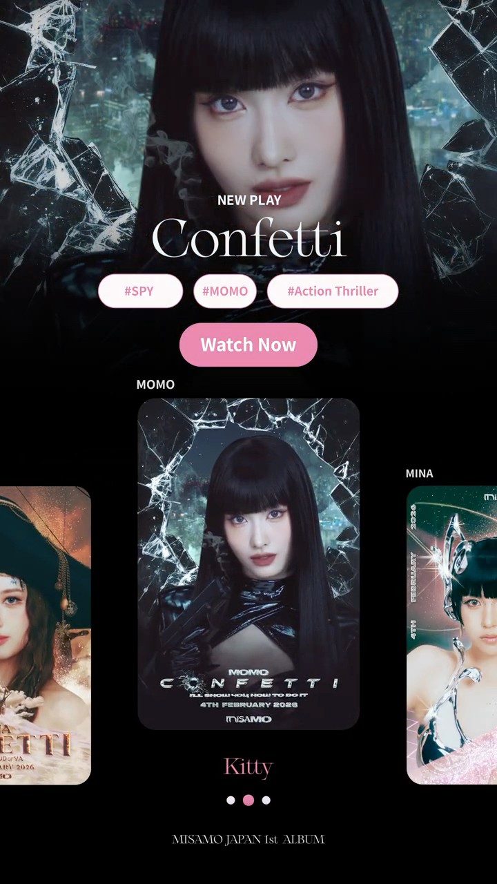 NEW PLAY 「Confetti」 :: MOMO - YouTube