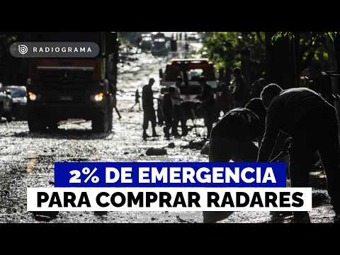 2% emergency budget approved for weather radars in the Metropolitan Region following criticism of...