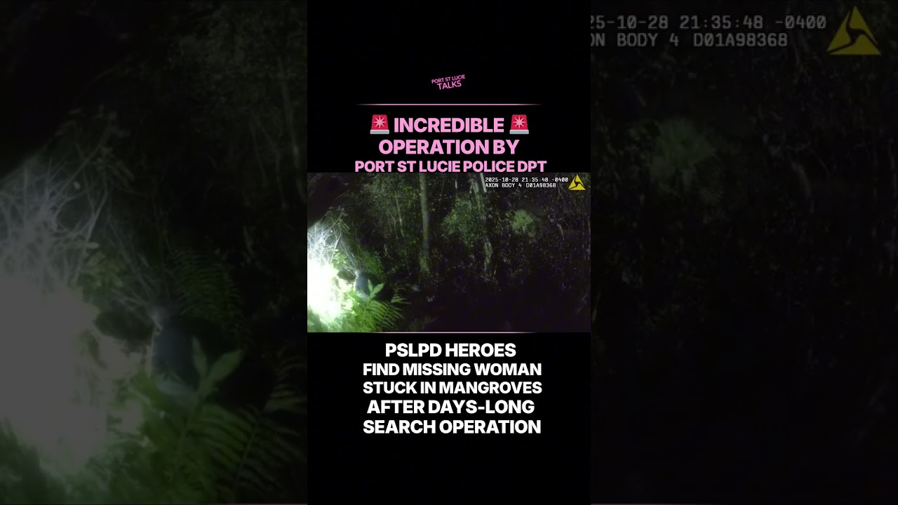 Miracle Rescue: Missing Woman Found by Port St. Lucie Police