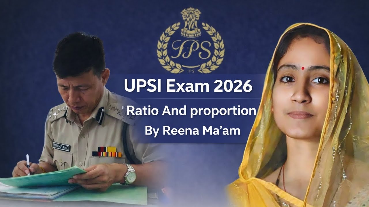 Ratios And Proportion/ UPSI 2026 EXAM IMPORTANT TOPIC #MATH :-  by Reena Ma'am 