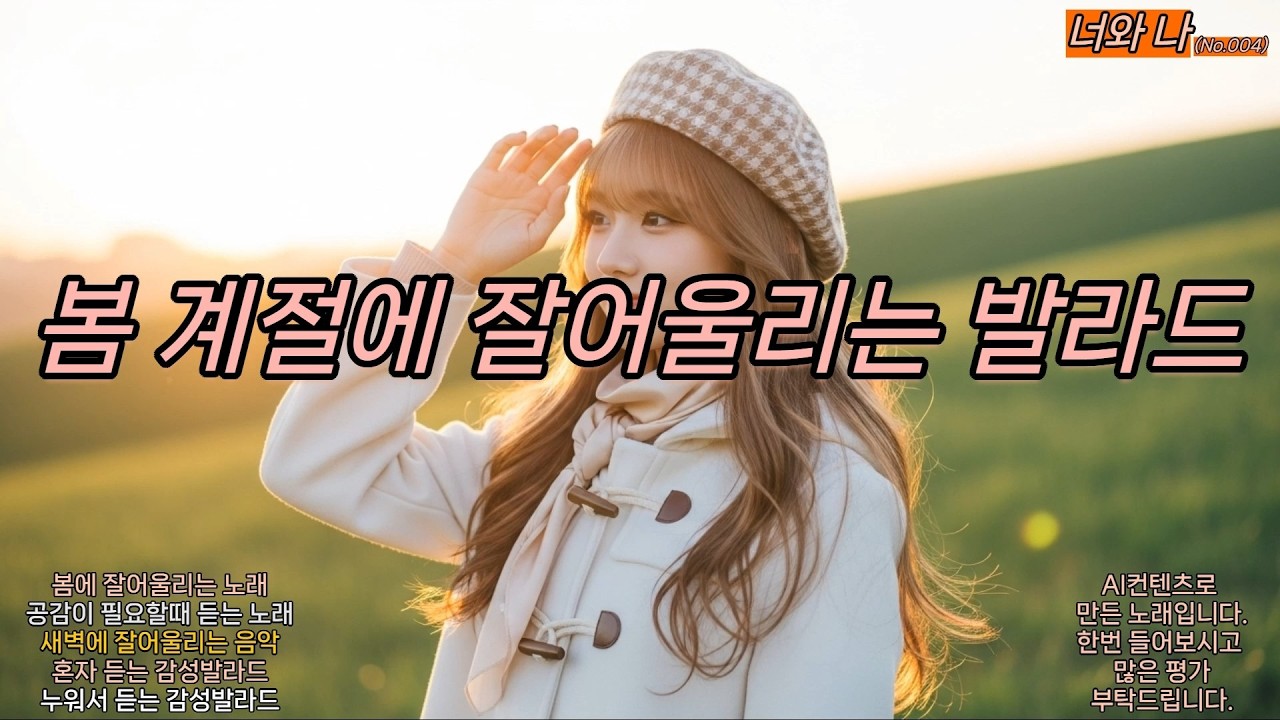 벚꽃 아래에서 듣는 발라드(004) - 00000 (00) #발라드 #봄노래추천