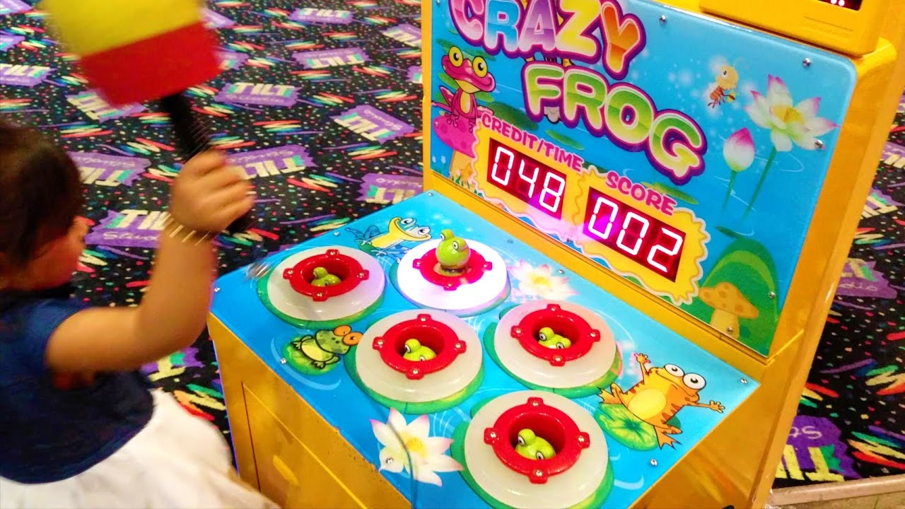 Kids Arcade Games Bowling Ball Game Duck & Frog Game - ZMTW