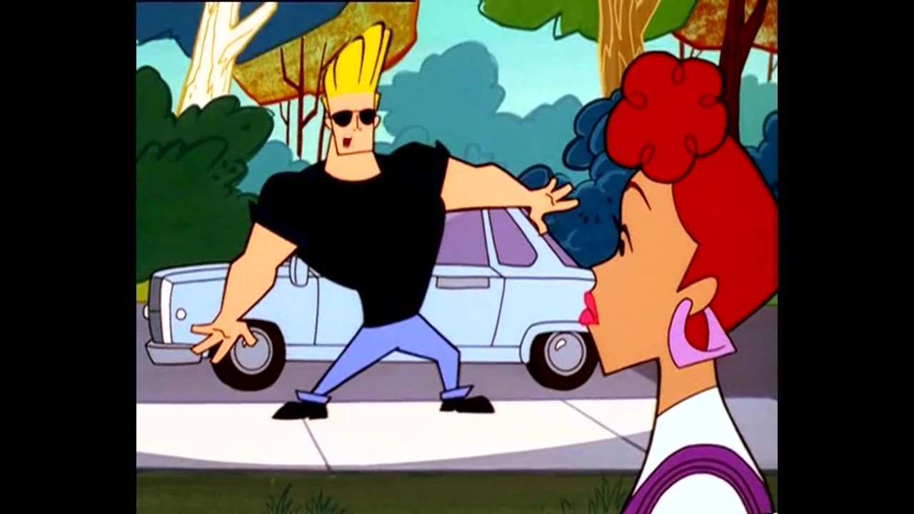 Johnny Bravo Johnny finds Melinda's car YouTube