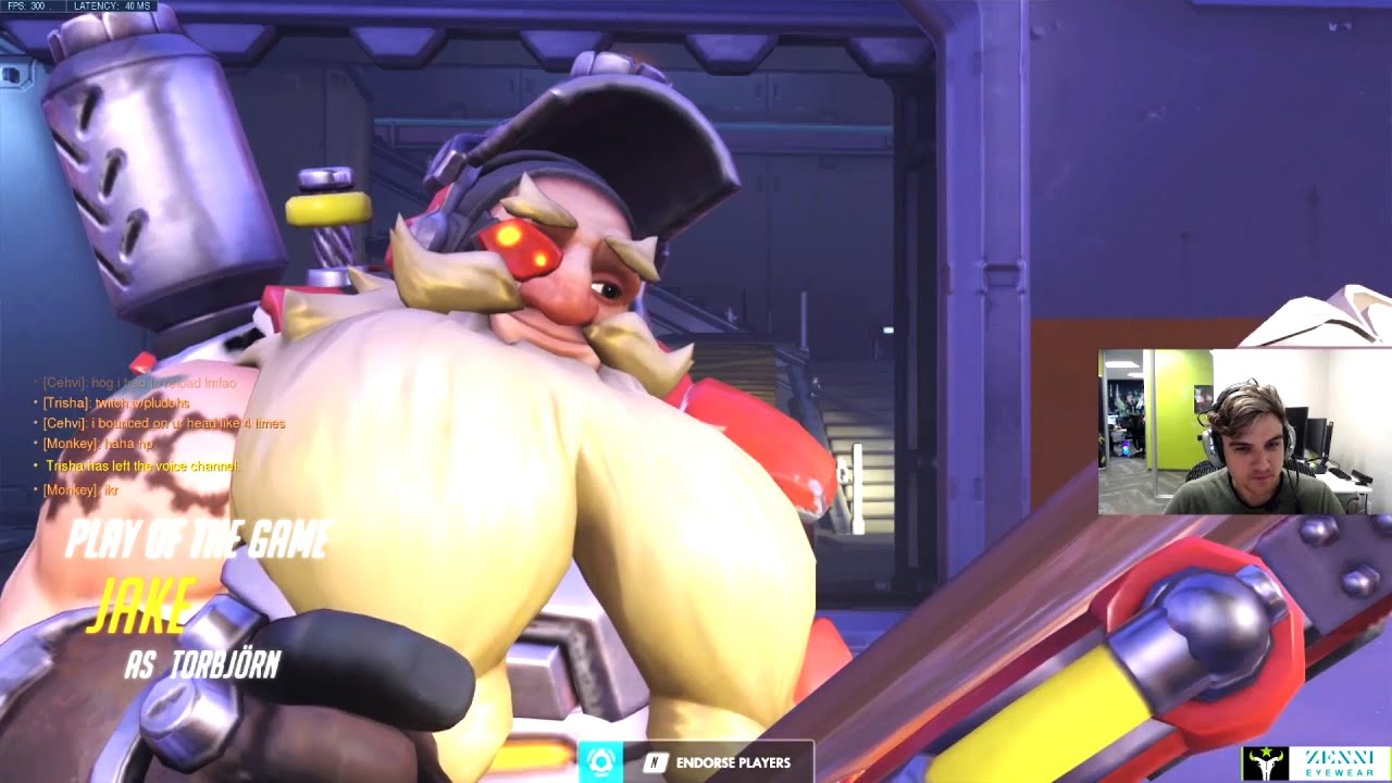 Overwatch Jake Shows How To Play Torbjorn Like Boss! [ Overwatch Season 29 Top 500 ]