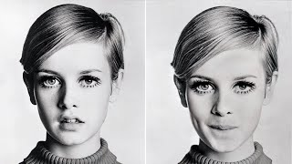 Twiggy’s disturbing chiIdlike aesthetic..