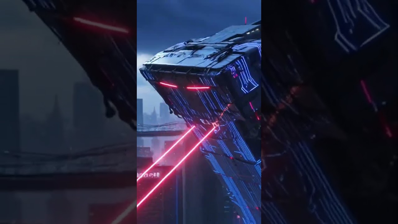 Giant Robot Destroys the City 🤖🔥 | Cyberpunk Sci-Fi Horror Short 