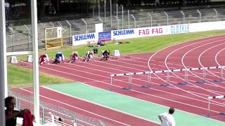 110m Hürden 13,64