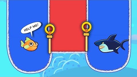New save the fish game / New updated save  fish pull the pin mobile game / level 12012 - 12029