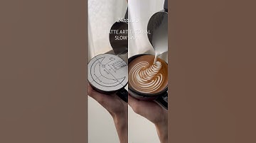 19秒拉花教學 天鵝技巧 SWAN#latteart #lattearttutorial