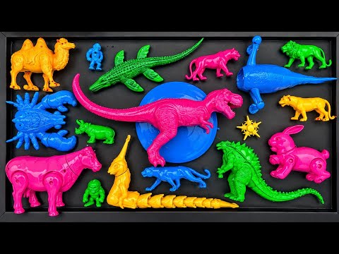 Membersihkan : hewan dinosaurus,Bloop,El Gran Maja,Sea Eater,Lobster,Sapi,Unta,Kelinci,Singa,Harimau