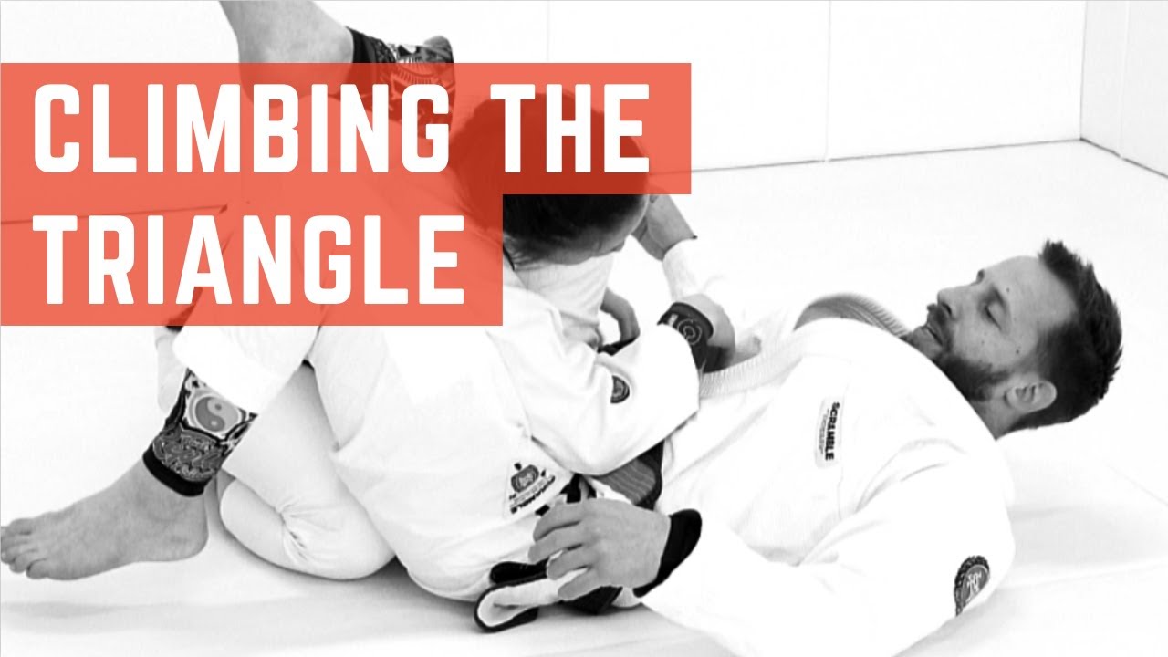 Climbing The Triangle // How To Finish A Triangle Choke - YouTube