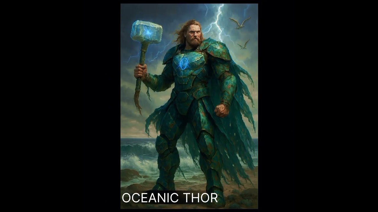 MARVEL HEROES ONLY DIFFERENCE IS THEY ARE AQUATIC  