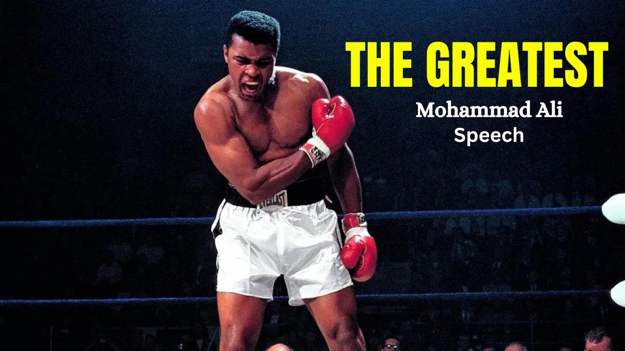 THE GREATEST - Muhammad Ali Best Motivational Speech 2024 - YouTube