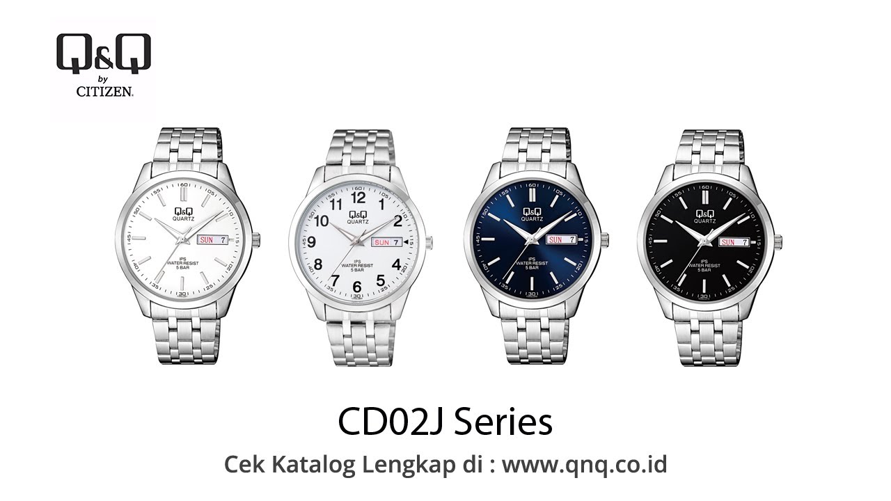 Q&Q Men's Fashion CD02J Review & Setting Jam Tangan Pria Analog (Q&Q