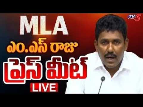 LIVE : TDP MLA MS Raju Press Meet | TV5 News - TV5NEWS