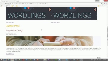 Web Tasarımı Dersleri : CSS - Ders 25: Proje 1 - Bölüm 6 Container