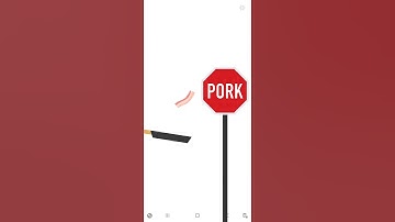 Food hack #120: Put bacon on traffic sign - Bacon: The game